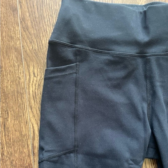 Women's Black High-Waisted Bikers Shorts - Picture 11 of 12
